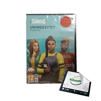 The Sims 4: Uniwersytet PC - NOWY - W FOLII GRA
