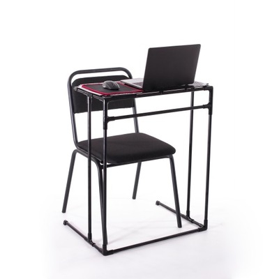 Metalowy stolik do laptopa Mouzer Cooler z wentylatorem, z aktywnym chłodzeniem