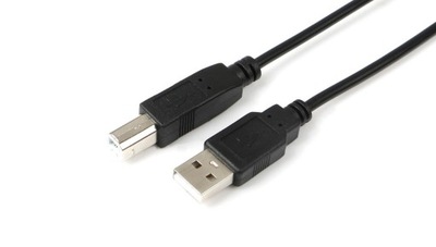 MicroConnect USB2.0 A-B 1m M-M BLACK