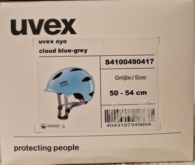 Cyklistická prilba Uvex cloud blue-grey veľ. 50-54