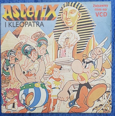 Film Asterix i Kleopatra płyta VCD