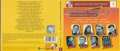 Płyta CD Niezapomniane Piosenki Lat 50-tych Połomski___________________