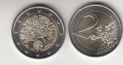 Portugalia 2007- 2 euro ok. Przewodnictwo w UNI.