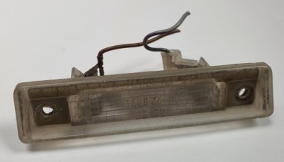 Лампа номерного знака реєстраційний mercedes w124 фото №1