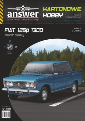 Fiat 125p 1300, Answer, 1:25