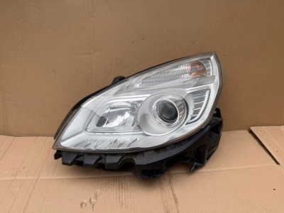Лампа передняя левая + направляющая renault scenic ii lift 05-08r фото №1