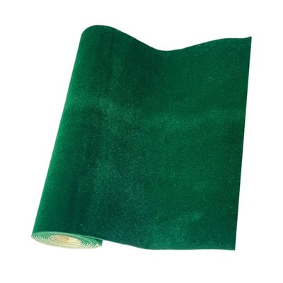Naklejka samoprzylepna z tkaniny flanelowej w kolorze zielonym