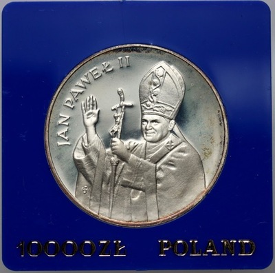 PRL, 10000 złotych 1987, Jan Paweł II