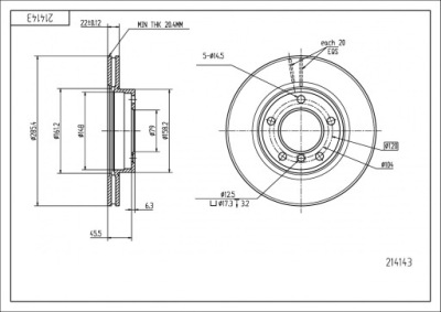 X2 гальмівні диски гальмівні перед bmw e36, e46, z3, z4 фото №1