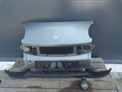 Бампер передний перед smart fortwo lift цвет bay gray металлик k2 фото №1