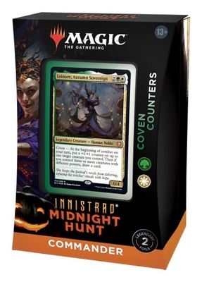 MtG Midnight Hunt Commander Deck Coven Counters