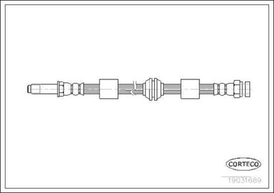 CABLE DE FRENADO FLEXIBLES FORD  