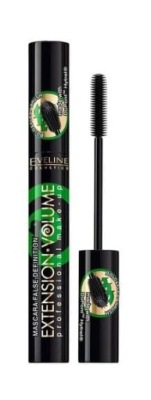 EVELINE COSMETICS EXTENSION VOLUME PODKRĘCAJĄCY TUSZ DO RZĘS CZARNY 10 ML