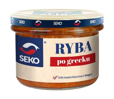 RYBA PO GRECKU SREBRZYK 190g SEKO