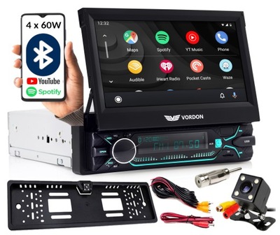 RADIO DE AUTOMÓVIL ANDROID AUTO CAR PLAY VW TRANSPORTER T4 T5 PASSAT B5 RESTYLING  