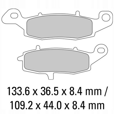 КОЛОДКИ ТОРМОЗНЫЕ FERODO FDB2049EF