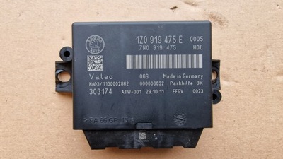 Модуль паркування pdc skoda octavia ii 2 superb фото №1