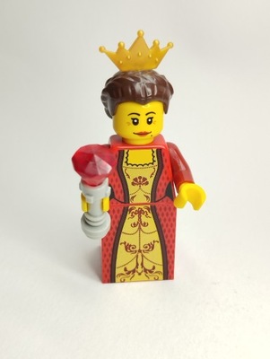 Lego cas504 Królowa Queen Kingdoms herbu LEW jak NOWA