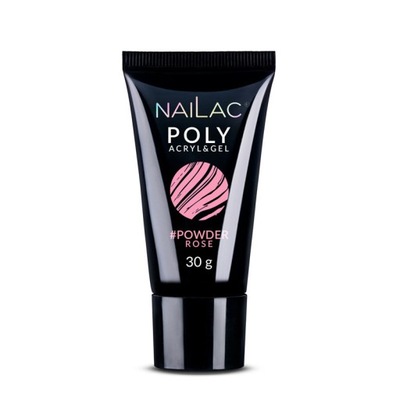 NaiLac Poly akrylożel 30g #Powder Rose żel akryl