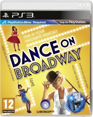 GRA PS3 MOVE DANCE ON BROADWAY - NOWA - PS3