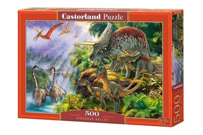 PUZZLE 500 DINOSAUR VALLEY CASTOR, CASTORLAND