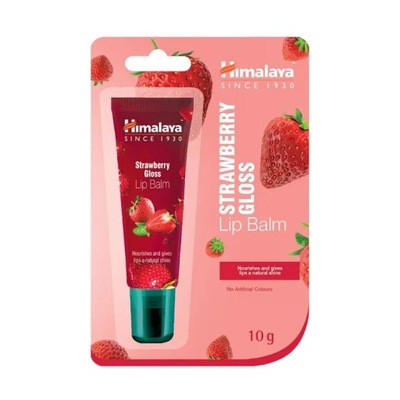 Himalaya Błyszczący Balsam Do Ust Truskawka 10g