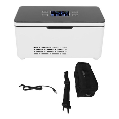 LODÓWKA INSULINOWA INSULINA MAŁA PODRÓŻNA TERMOSTAT 0-18° C USB