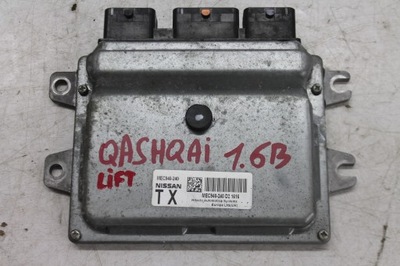 COMPUTADOR DEL MOTOR MEC940-240 QASHQAI J10 1.6 16V  