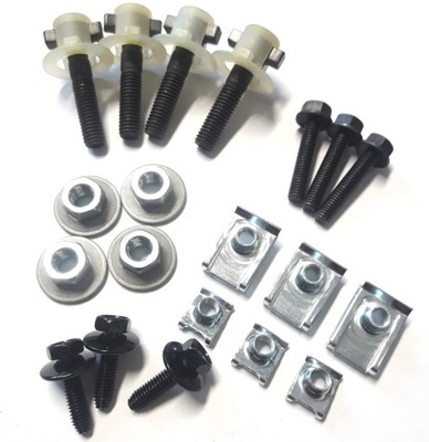 Набор клипсы защита двигателя renault master iii фото №1