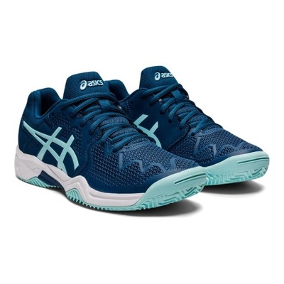 Asics gel-resolution 7 junior azure blue/red cheap