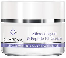 clarena microcollagen & peptide p3 cream 200ml