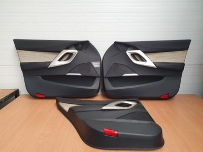 Обшивка обивка дверь перед задняя кожа citroen ds5 фото №1