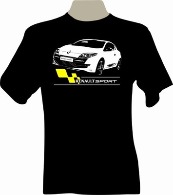 KOSZULKA T-SHIRT CON NADRUKIEM RENAULT MEGANE 3 RS  