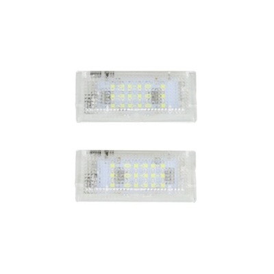 LUCES DIODO LUMINOSO LED RETROILUMIACIÓN TABLAS REJESTRACYJNEJ CLP007 E46 4D BERLINA  