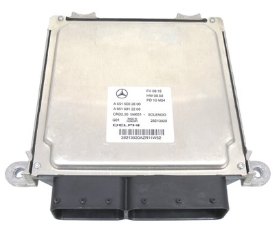 Бортовий комп'ютер sprinter 2.2 cdi a6519002600 a6519012200 фото №1