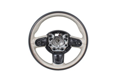 Кожаный руль кожа мультифункция mini r55 r56 r57 r58 r59 фото №1