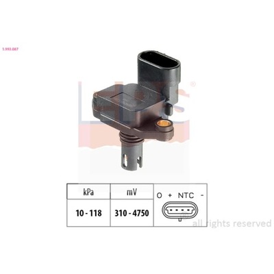 SENSOR DE PRESIÓN POWIETRZA, ADAPTACJA WYSOKOSCIOWA EPS 1.993.087  