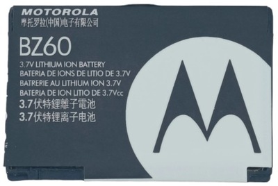 Nowa Bateria BZ60 Do Motorola RAZR V3XX V6 760mAh