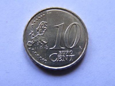 HISZPANIA 10 EURO CENT 2010 ROK BCM !!!!!!!!! 1453