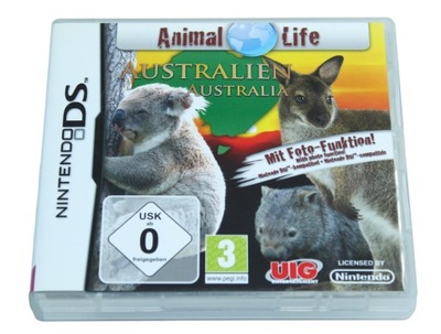 Animal Life Australia Nintendo DS