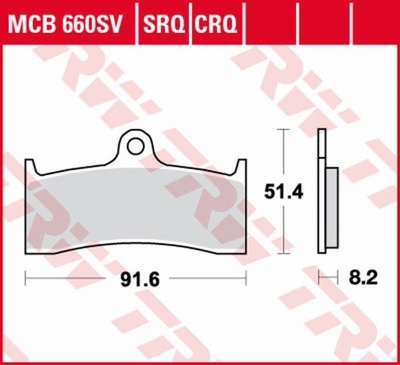 TRW LUCAS ZF КОЛОДКИ ТОРМОЗНЫЕ KH424 SINTER STREET BUELL M2/S3/X1 1200 98-02