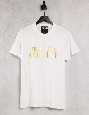 VERSACE JEANS COUTURE T-SHIRT MĘSKI Z LOGO M 1RRD