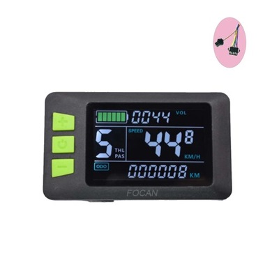 P3C SM plug 5P 6P Electric Scooter Display Accelerator SpeedMeter Sk~81516 