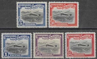 Mozambik - samolot** (1935) SW 186-188/193/196