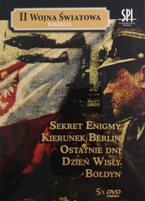 Film II Wojna Światowa kolekcja płyta 5x DVD