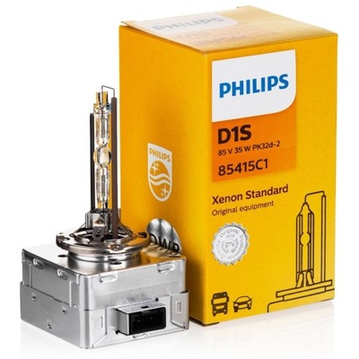 Żarnik D1S PHILIPS Xenon Standard 85V 35W 4200K