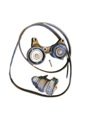 Corolla e12 02-03 натяжитель ролик ремень комплект  2.0 d4d фото №1