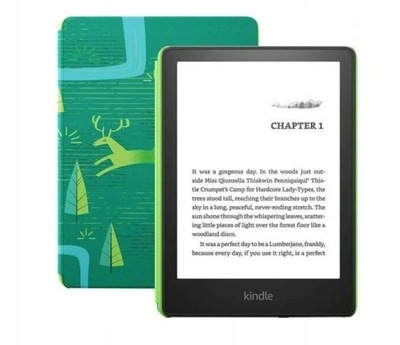 Czytnik ebook Amazon Kindle Paperwhite Kids 6,8" 16GB WiFi Zielony