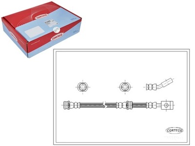 CORTECO CABLE DE FRENADO 462109C008 462109C501 SL  