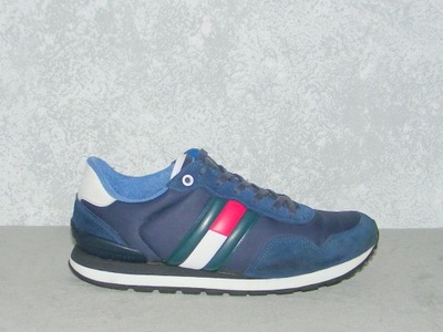 TOMMY HILFIGER LIFESTYLE SNEAKER - LEKKIE BUTY - rozm 43 - ZNAKOMITE !